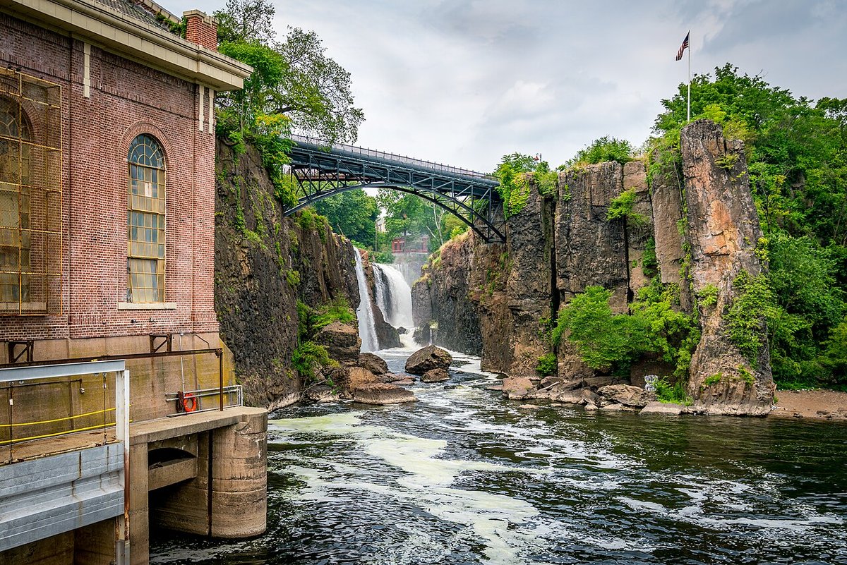 Passaic, NJ - Great Falls (Passaic River) - Wikipedia